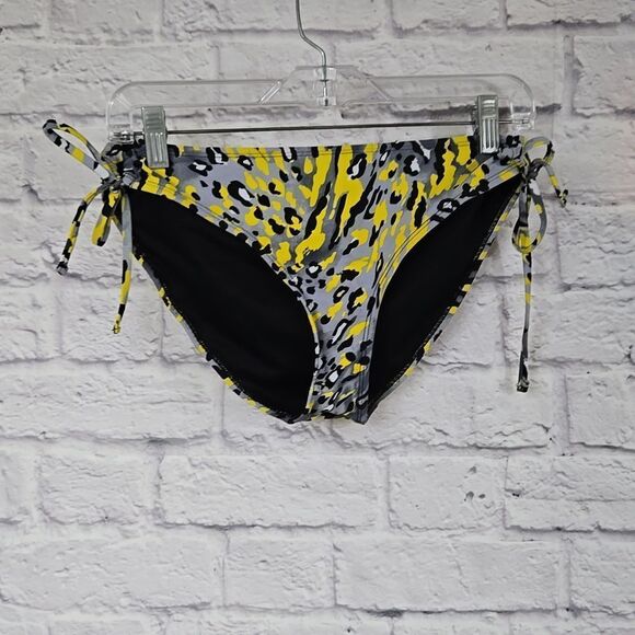 Twentyone Animal Print String Bikini 2pc Swimsuit Matching Bathing Suit Swimwear - Picture 3 of 10